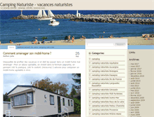 Tablet Screenshot of camping-naturiste.com